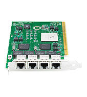 HP, NC340T INTEL PRO/1000 GT Quad Port Server Adapter PCI-X