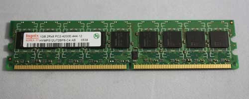 HYNIX MEMORY 1GB DDR2/PC2-4200E/533