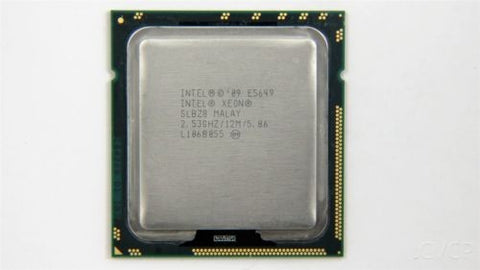 Processor: Intel Xeon E5649 / 2.53 GHz