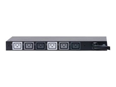 HPE Basic Modular 3Ph 8.6kVA/L15-30P 24A/208V Outlets (6) C19/Horizontal NA/JP PDU