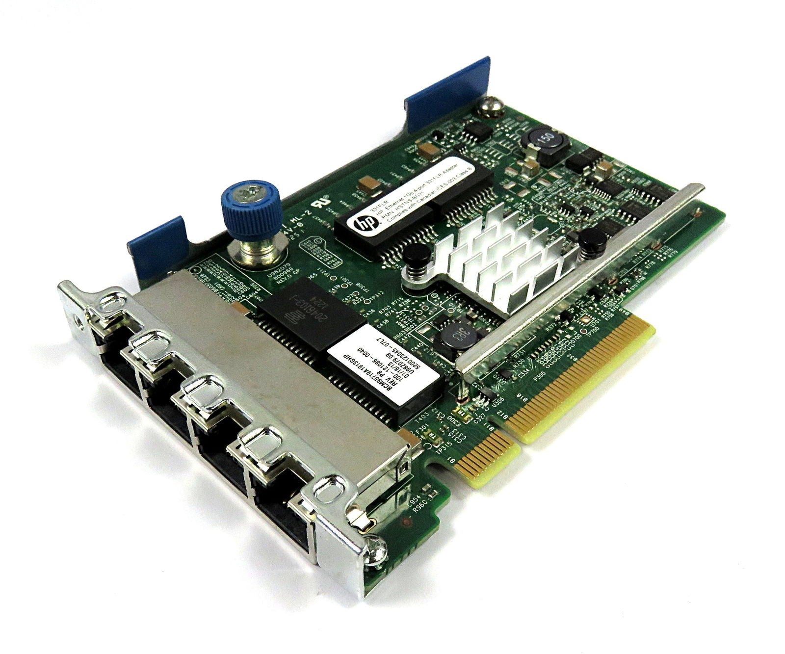 HP 4-Port 331FLR PCIe x8 Gigabit Ethernet Adapter 629133-001